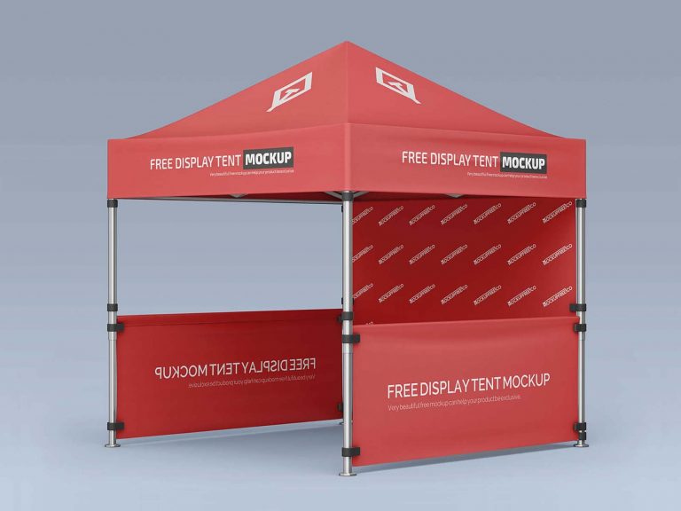 Mockup de tenda pop-up grátis - Criativo.Design