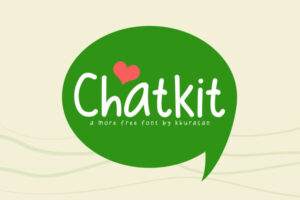 Chatkit Fancy - Fonte Grátis
