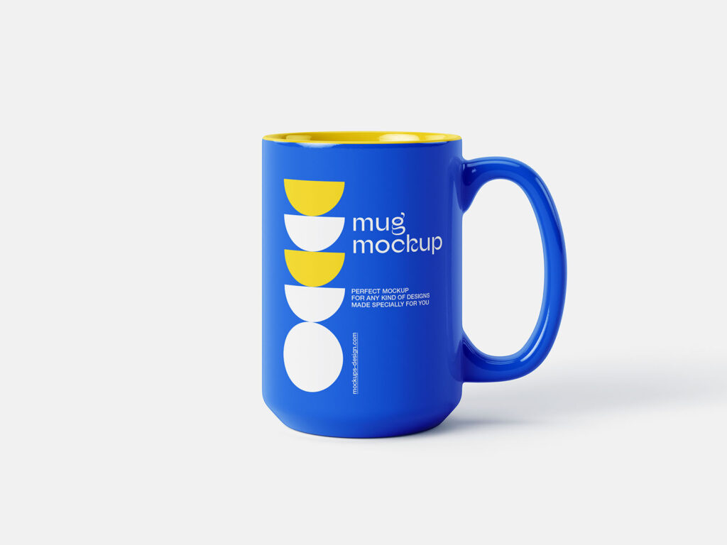 Mockup de caneca de café grátis