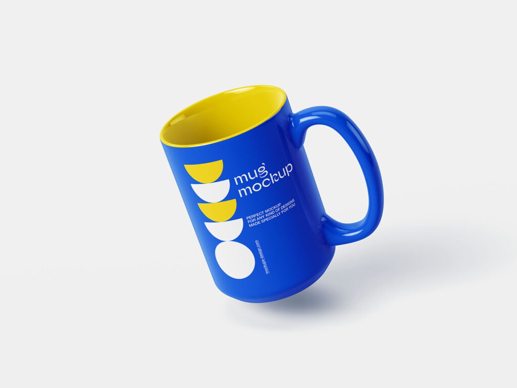 Mockup de caneca de café grátis