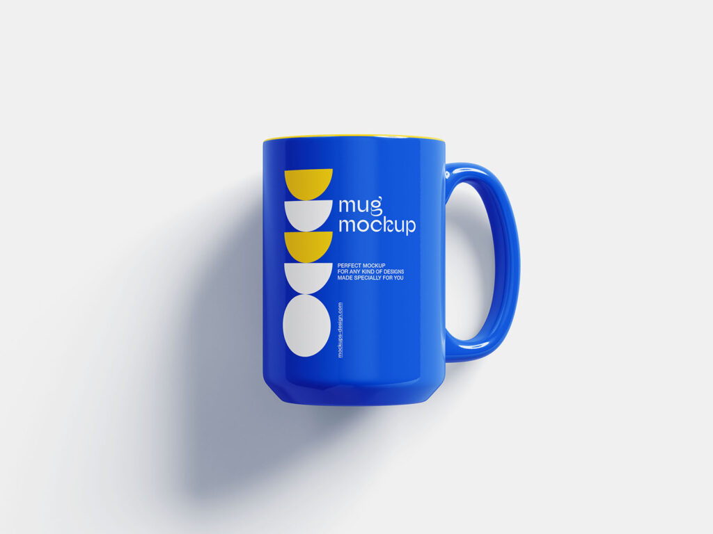 Mockup de caneca de café grátis