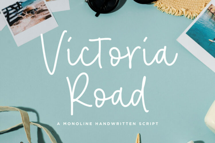 Victoria Road - Fonte manuscrita grátis
