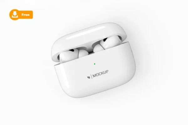 Mockup de AirPods Pro Grátis