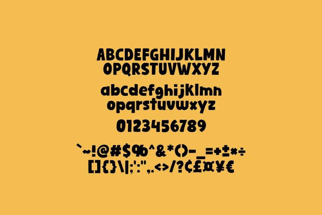 Play Chickens Display Font