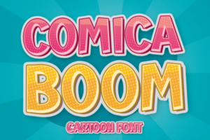 Comica Boom - Cartoon Fonte Grátis