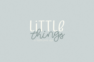 Little Things Duo - Fonte Grátis