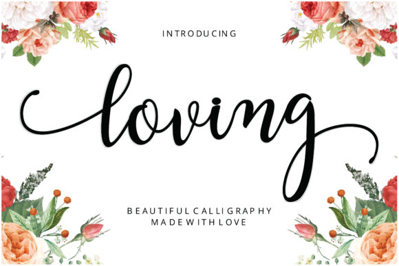 Loving - Calligraphy Fonte Grátis