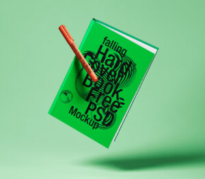 Mockup de Livro Capa Dura