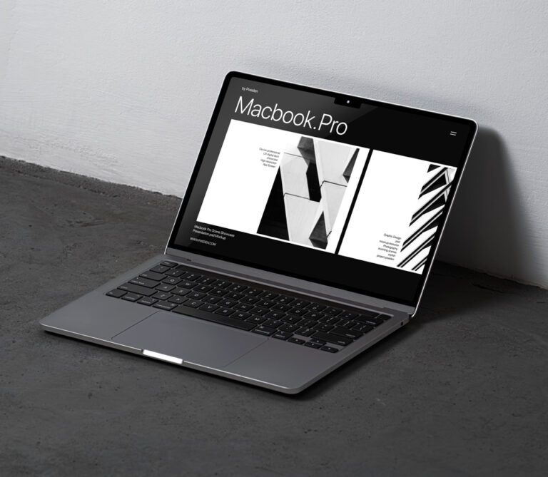 Mockup de MacBook Pro Grátis