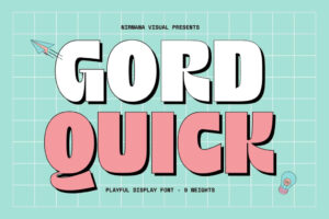 Gord Quick - Display Fonte Grátis