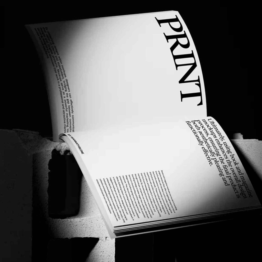 Mockup de Revista Grátis