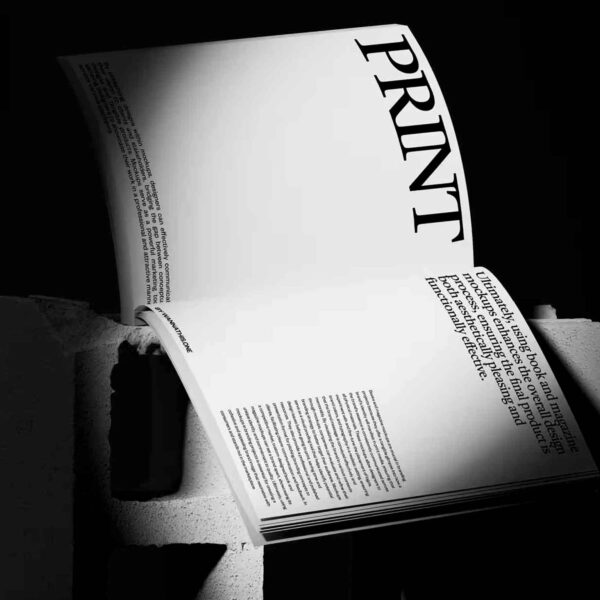 Mockup de Revista Grátis