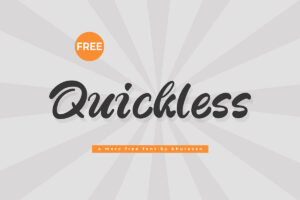 Quickless – Script Fonte Grátis