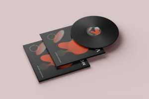 Mockup de Disco de Vinil Grátis