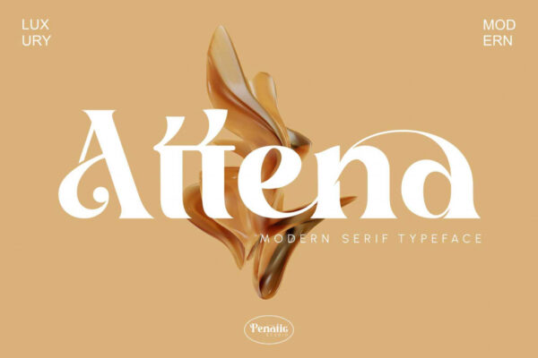 Attena – Modern Serif Fonte Grátis