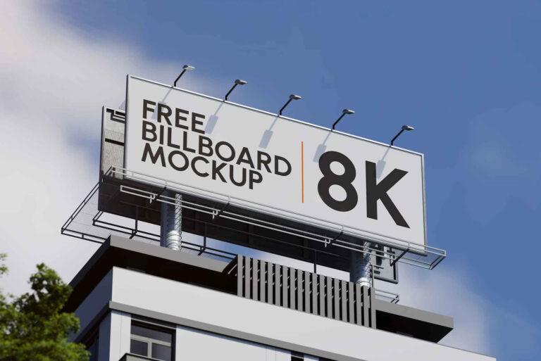 Mockup de Outdoor em Edifício Grátis