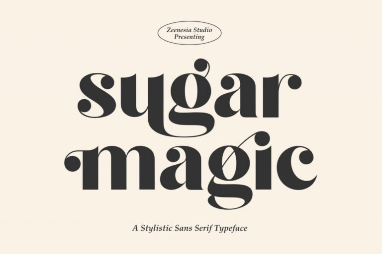 Sugar Magic – Fonte Grátis