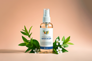 Mockup de Frasco de Spray Grátis