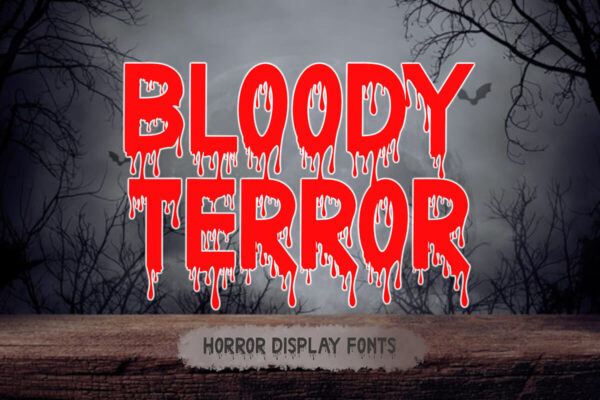 Bloody Terror – Fonte Grátis