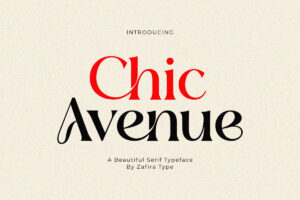 Chic Avenue – Serif Fonte Grátis