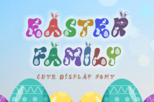 Easter Family – Fonte de Páscoa Grátis