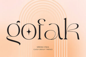 Gofak Classy – Fonte Grátis