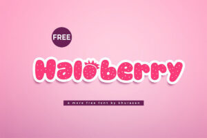 Haloberry – Sofisticada Fonte Grátis