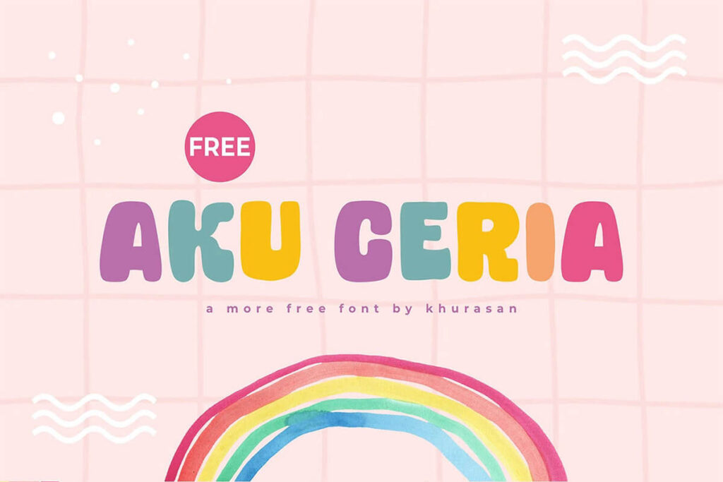 Aku Ceria – Fonte Grátis