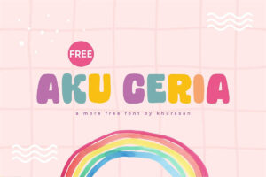 Aku Ceria – Fonte Grátis