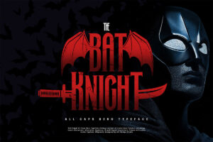Bat Knight – Display Fonte Grátis