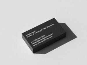Mockups de Cartão de Visita Empilhado Grátis