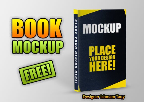 Mockup de Livro em Pé Grátis