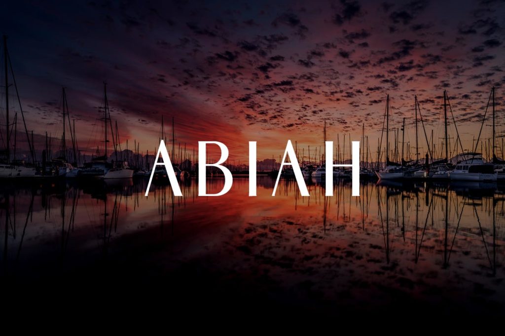 Abiah – Sans Serif Fonte Grátis
