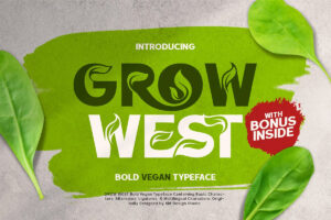 Grow West – Sans Serif Fonte Grátis