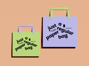 Mockup de Sacolas de Papel Grátis