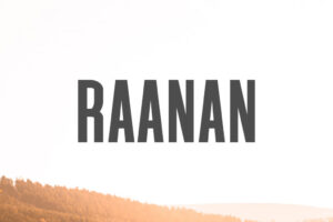 Raanan – Sans Serif Fonte Grátis