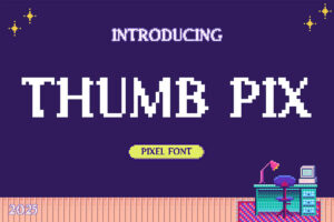 Thumbpix – Pixel Fonte Grátis