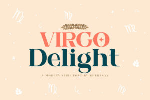 Virgo Delight – Serifada Fonte Grátis