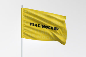 Mockup de Bandeira Horizontal Grátis