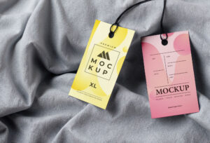 Mockup de Etiqueta Grátis