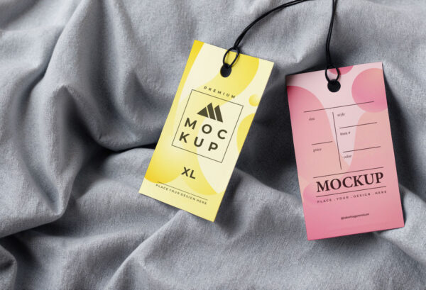 Mockup de Etiqueta Grátis