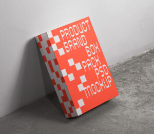 Mockup de Caixa de Sapato Grátis