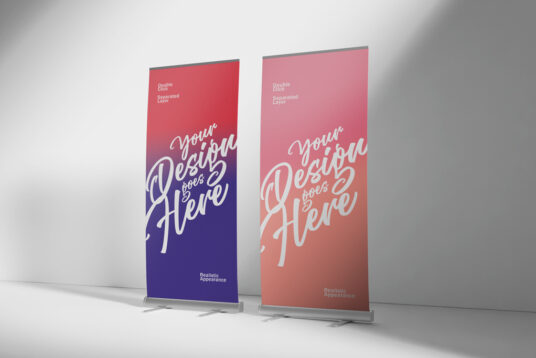 Mockup de Banners Lado-a-lado Grátis