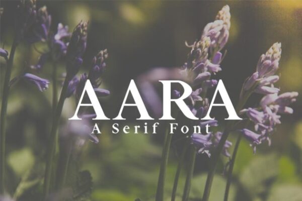 Aara – Serif Fonte Grátis