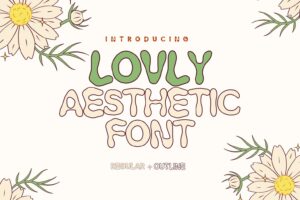 Lovly Aesthetic – Fonte Grátis