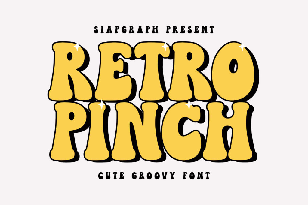 Retro Pinch – Display Fonte Grátis