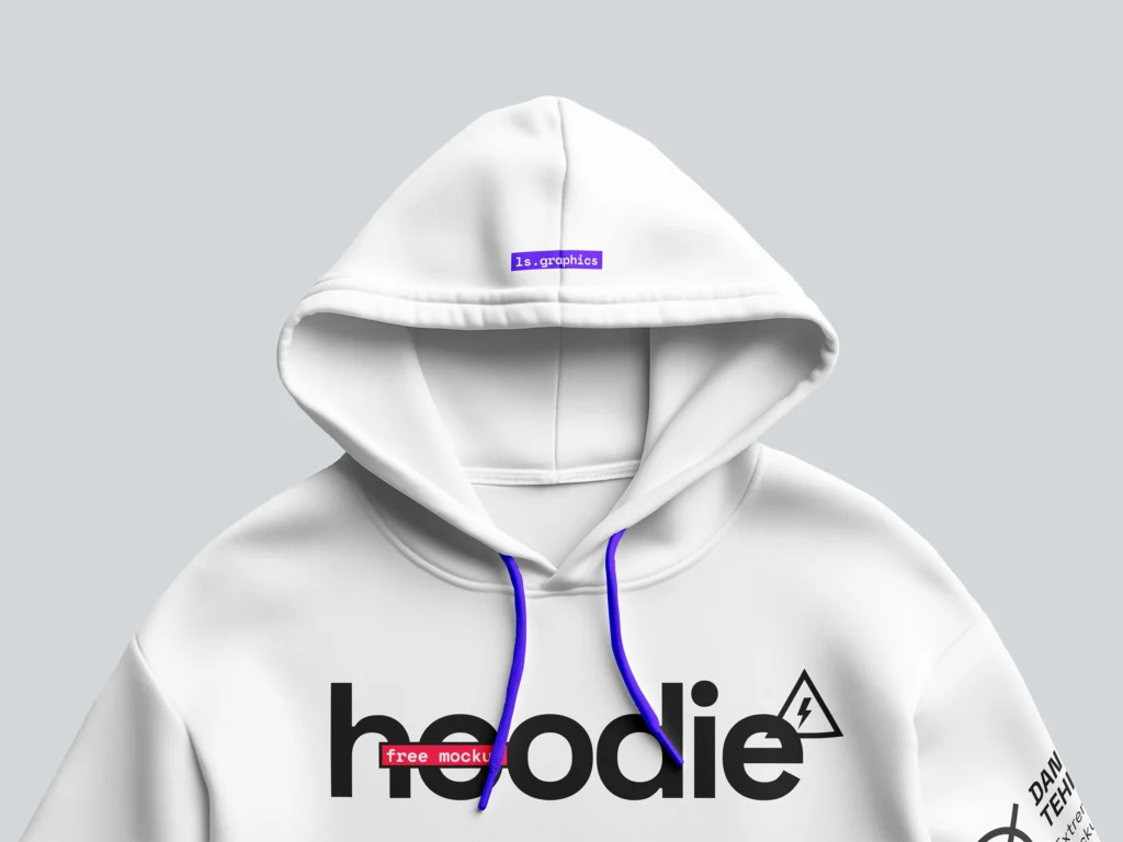 Mockup de Moletom com Capuz Grátis