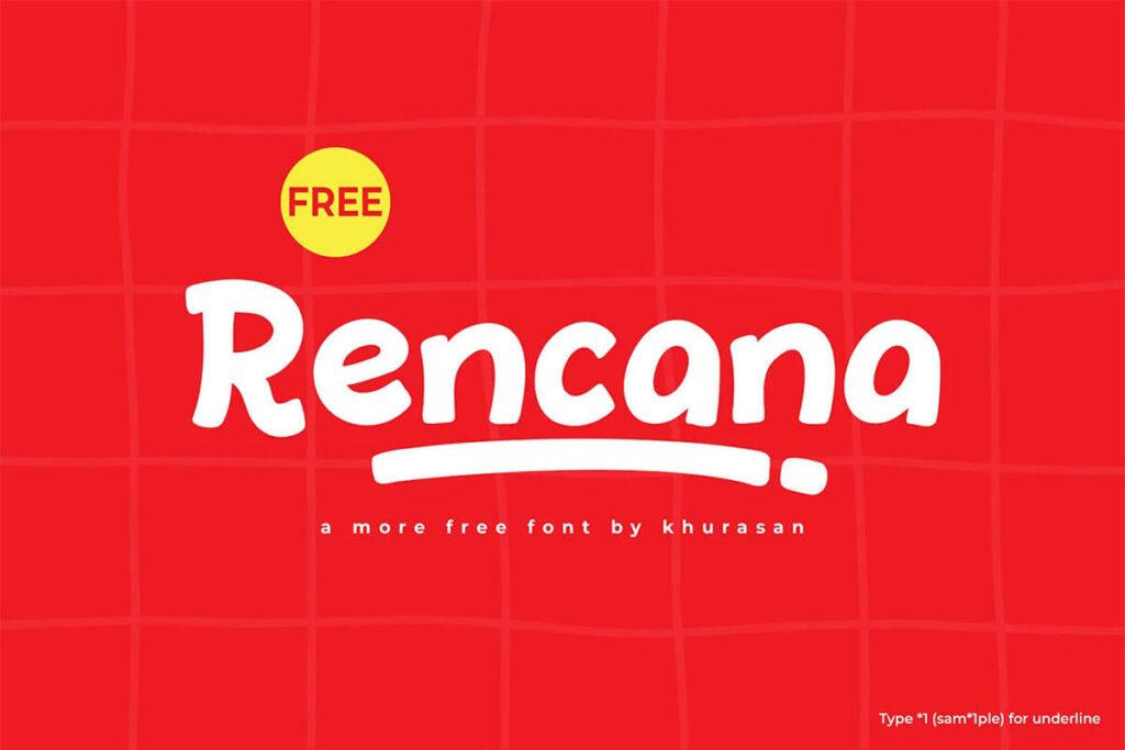 Rencana – Sofisticada Fonte Grátis