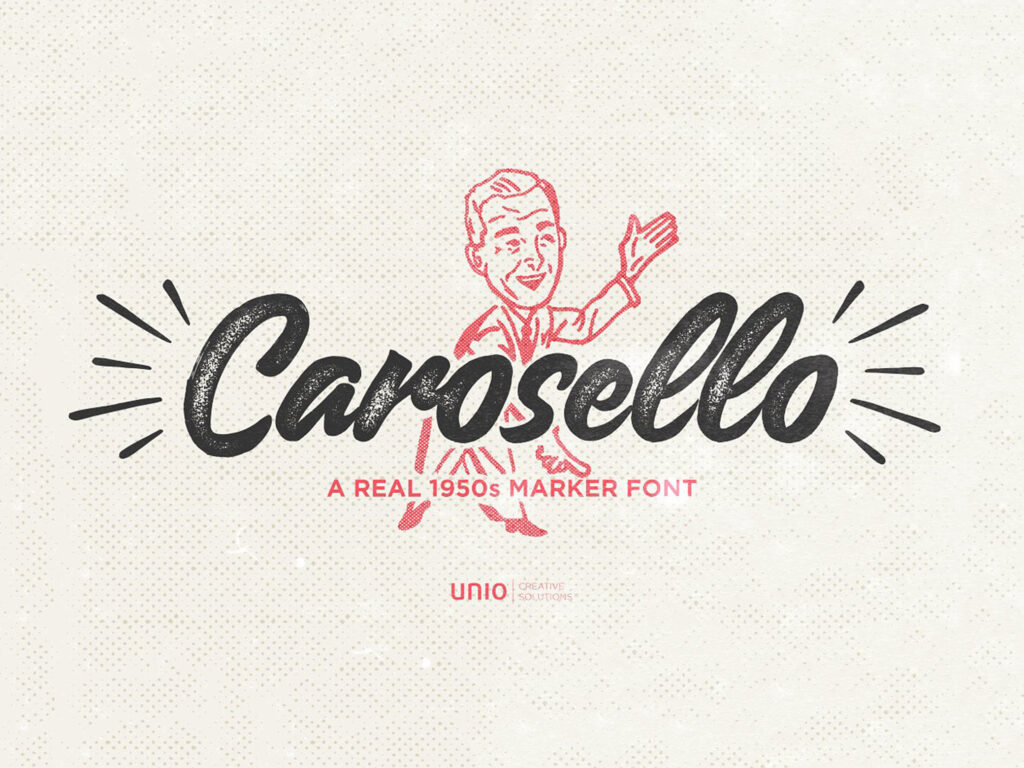 Carosello – Vintage Fonte Grátis