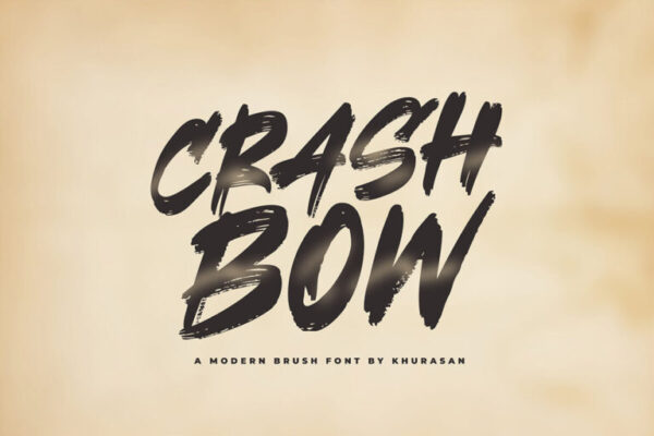 Crashbow – Brush Fonte Grátis